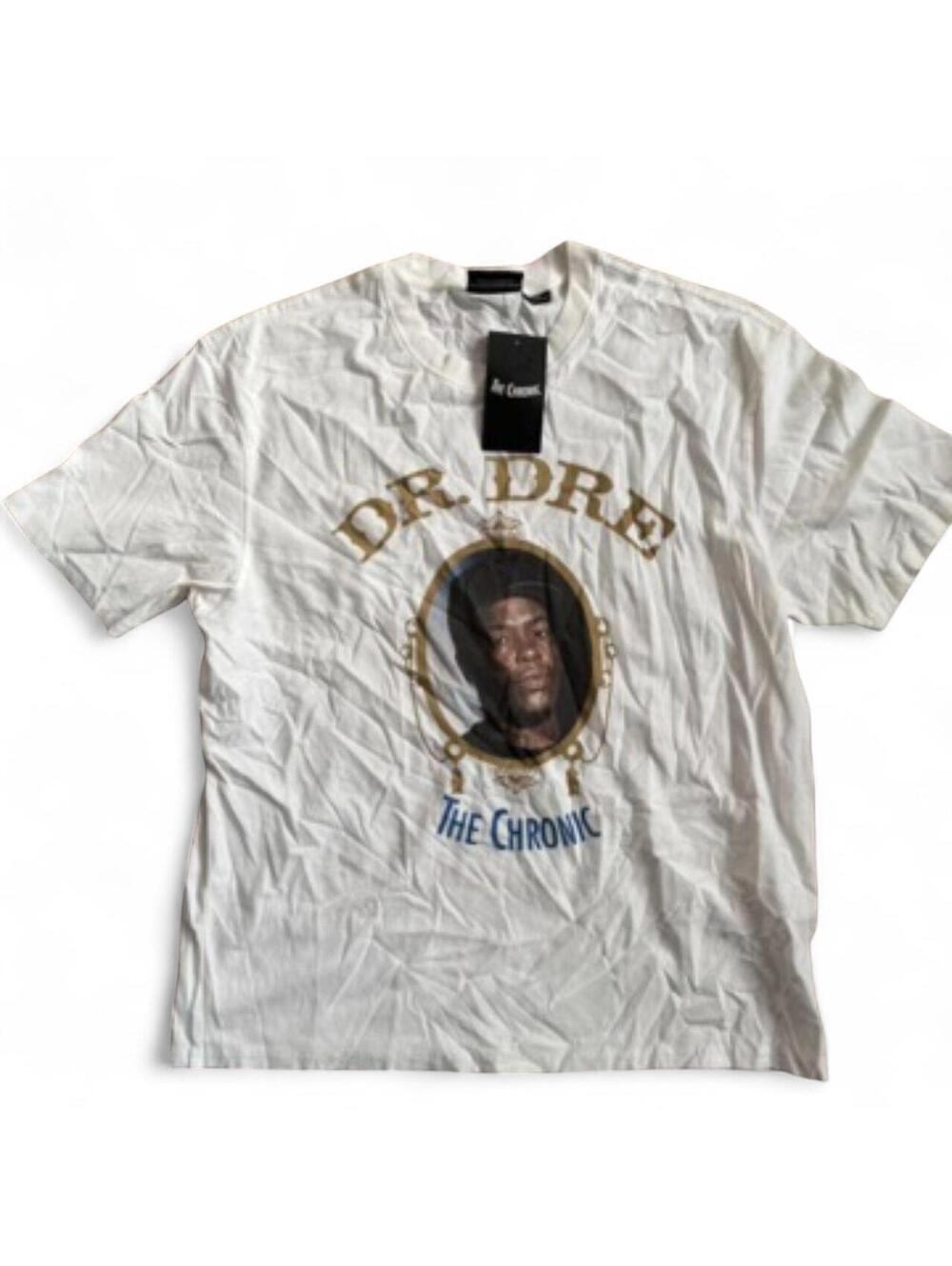 Dr Dre The Chronic Graphic Tee Large 🔥 Hip Hop Vintage Style NWT